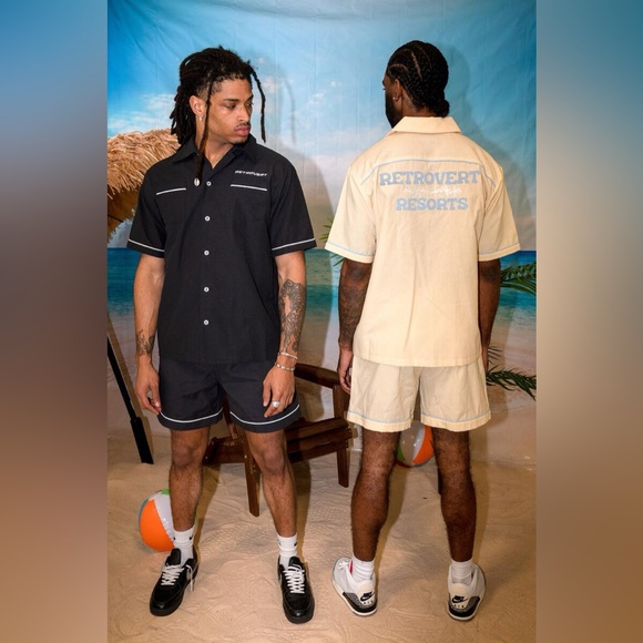 Retrovert Resorts Button-Up Shirt Medium - Picture 6 of 13